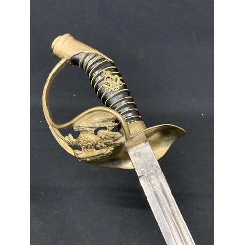 490 - Prussian Officers Sword