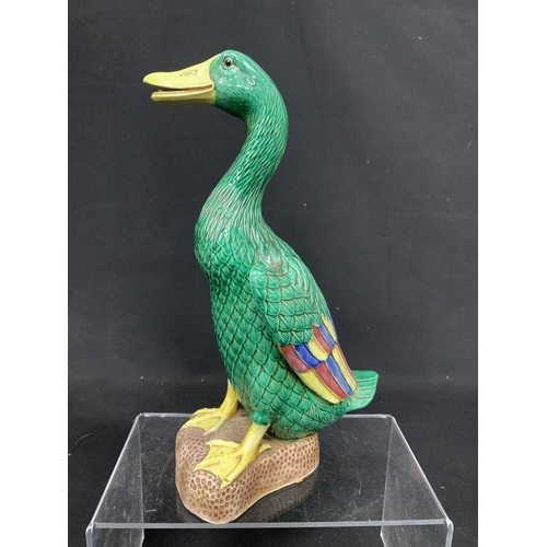 561 - China Duck Figure height 30cms