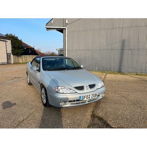 300A - GF02 ZGB - Renault Megan Convertible - 2 Owners from new, 94,800 miles - MOT 25.11.2024.Engine manag... 