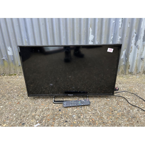 105 - A Panasonic 32 inch smart tv with remote