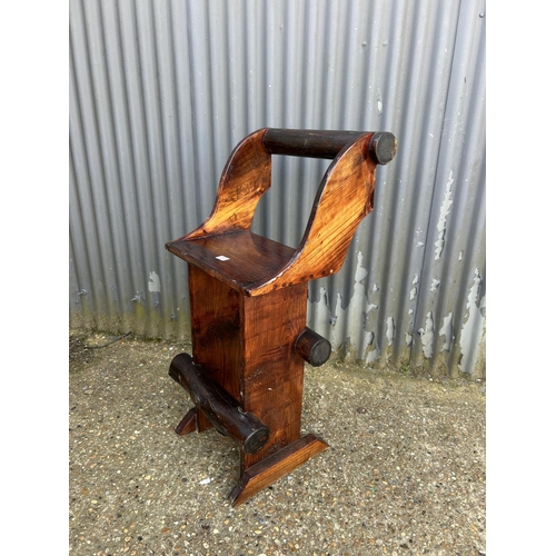 153 - An eastern style high bar stool