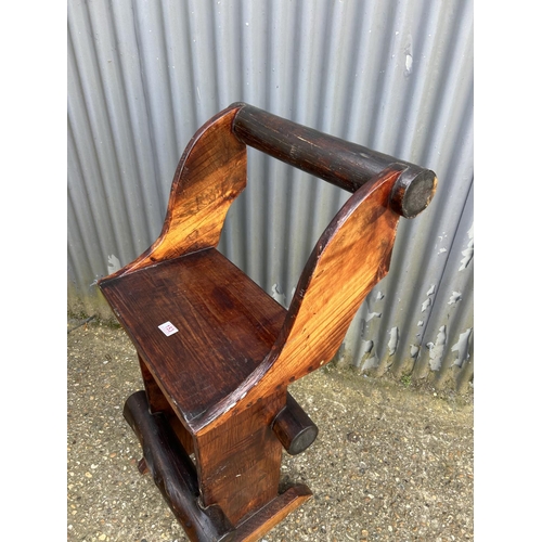 153 - An eastern style high bar stool