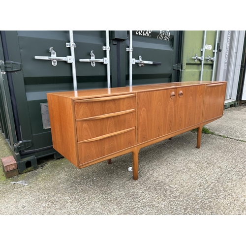 250g - A Macintosh teak cocktail sideboard 204x44x75