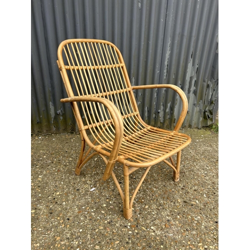 76 - A retro bamboo chair