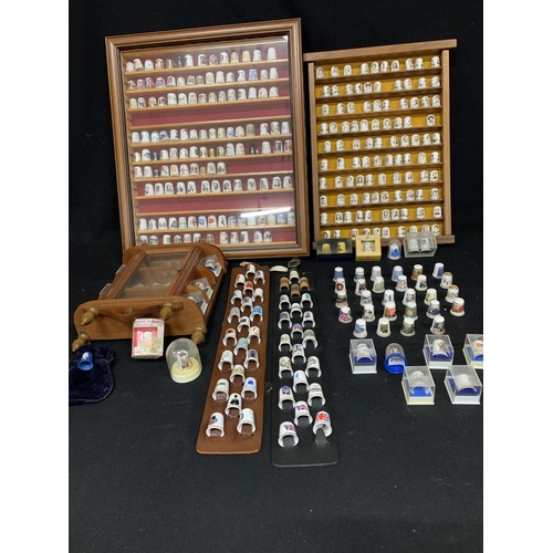 630 - Large quantity of approx 350 Collectors thimbles