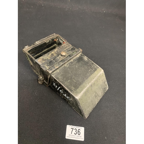 736 - Military Tank Sight dated 1917