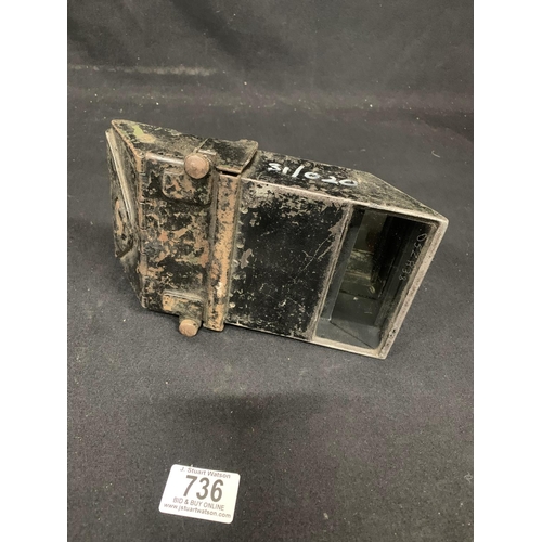 736 - Military Tank Sight dated 1917