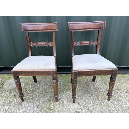 280A - Two Victorian dining chairs