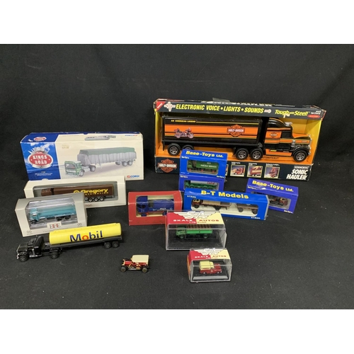 649 - Kenworth Sonic Hauler, Corgi Kings of the road model vehicle and other model vehicles (2)