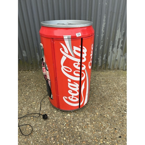 124 - A giant Coca Cola can stereo