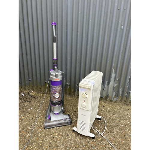 222 - Vax cleaner and electric heater