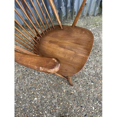 87 - An ercol golden dawn armchair