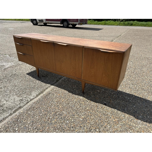 112 - A mid century teak cocktail sideboard by MCINTOSH 202x 46x75