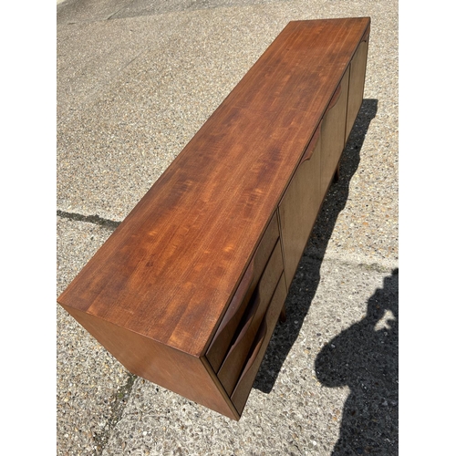 112 - A mid century teak cocktail sideboard by MCINTOSH 202x 46x75