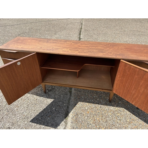 112 - A mid century teak cocktail sideboard by MCINTOSH 202x 46x75