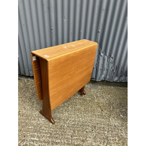 158 - Small teak gate leg table