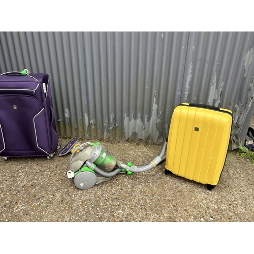 172 - Dyson and two suitcase