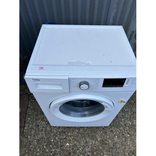 186 - A beko washing machine