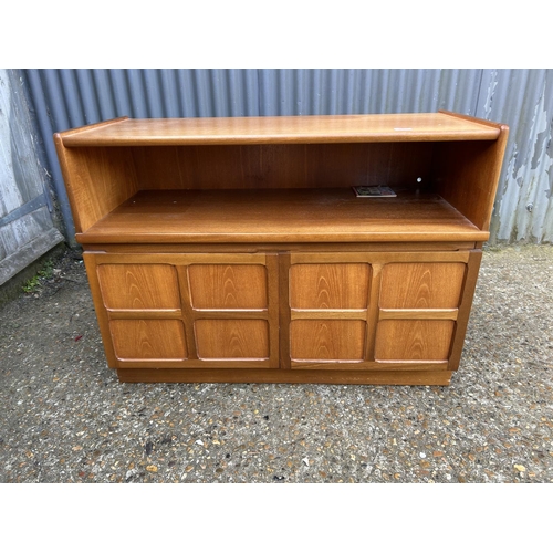 191 - A Nathan teak sideboard 102x44x72