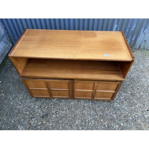 191 - A Nathan teak sideboard 102x44x72