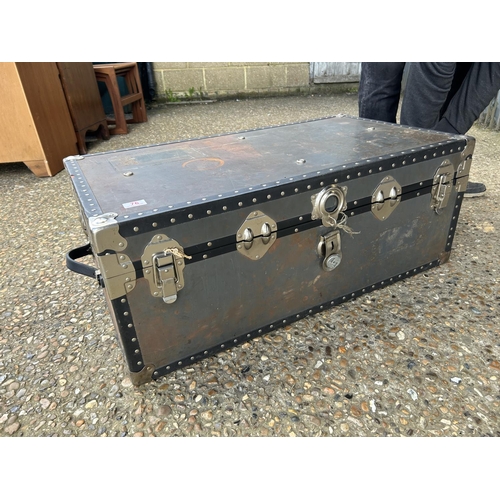 76 - A vintage trunk