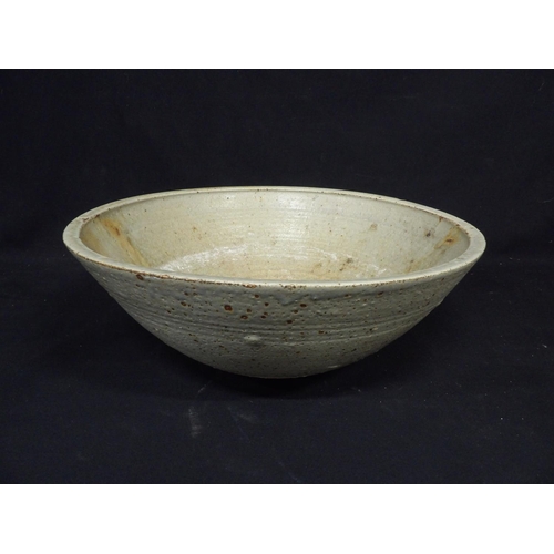 517 - Large studio pottery bowl, diameter 50cms, height 20cms