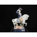 Rye pottery Duke of Wellington Figure, height 33cms