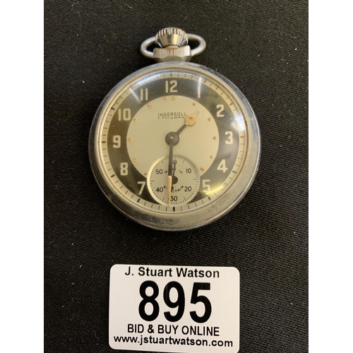 895 - Ingersoll 1951 British Empire Exhibition Pocket Watch