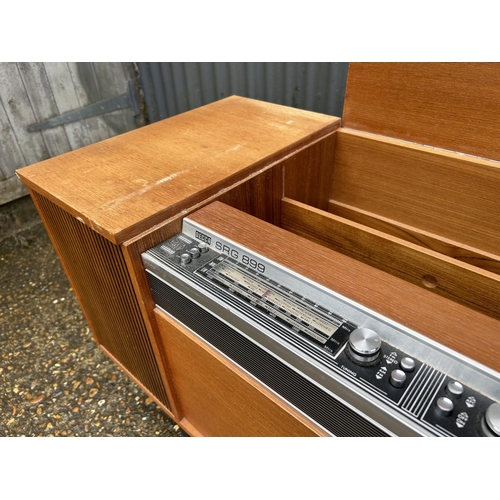 105 - A DECCA teak cased radiogram