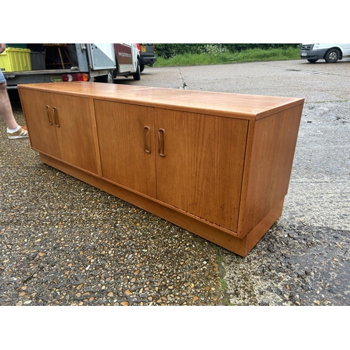 126 - A g plan teak four door base unit