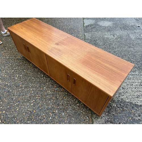 126 - A g plan teak four door base unit