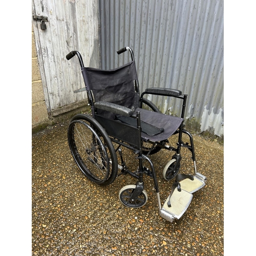 161 - Lomax folding wheelchair