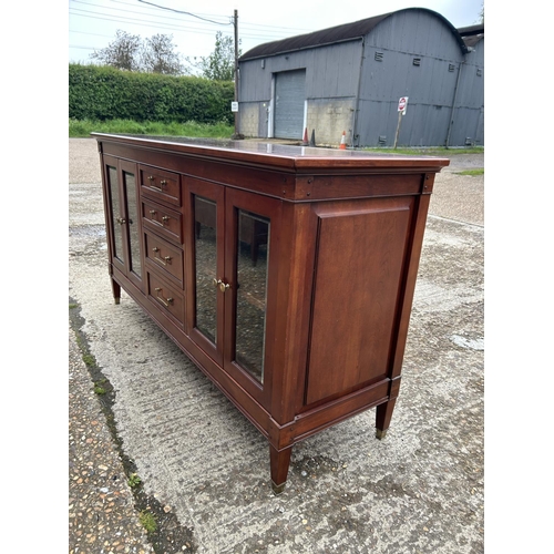 180 - A LAURA ASHLEY hardwood sideboard 165x50x90