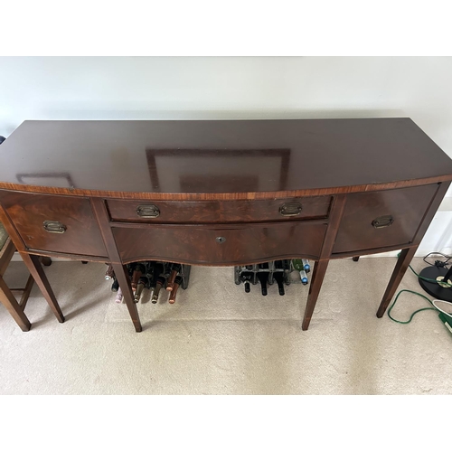 277 - A Victorian mahogany sideboard  173x56x90