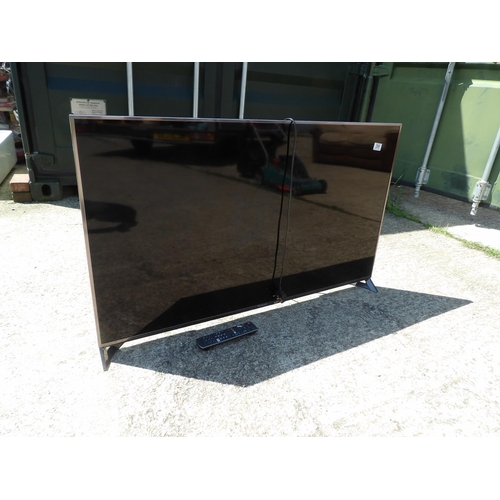 290 - A Panasonic 50 inch smart tv with remote