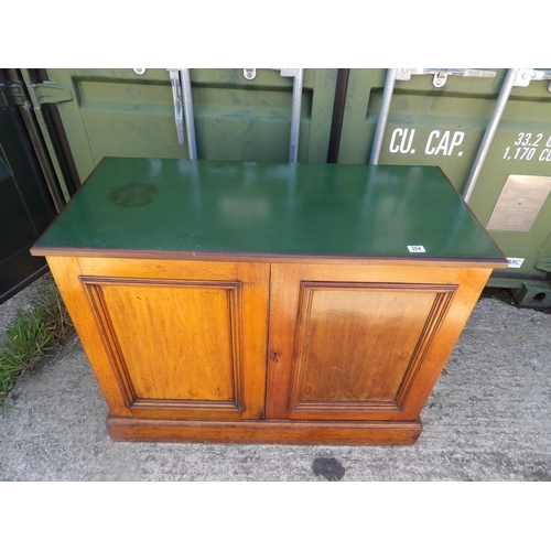 304 - An Edwardian two door sideboard