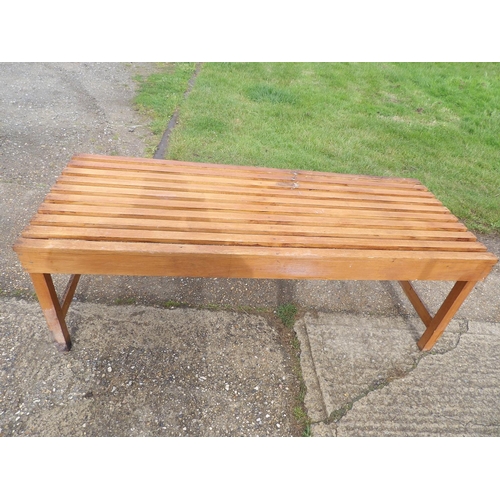 388 - A wooden potting table