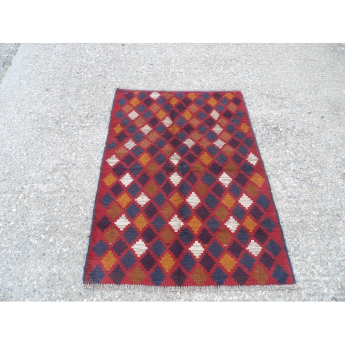 228e - Baluchi Rug 127 x 74 cms