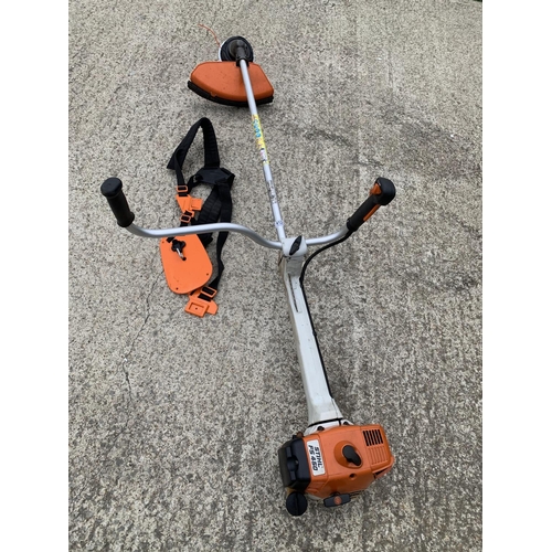 412 - Stihl FS450 Brush Cutter, recently reconditioned with new head, plus harness