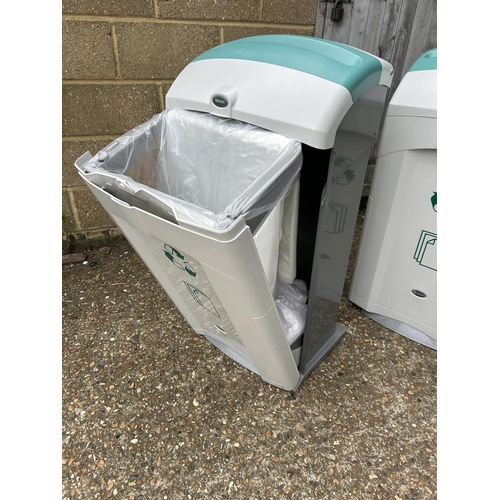 134 - Three GLASDON NEXUS waste paper recycling bins