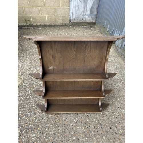 197 - An Edwardian bedside and two chairs