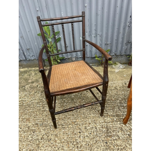 72 - Two carver chairs