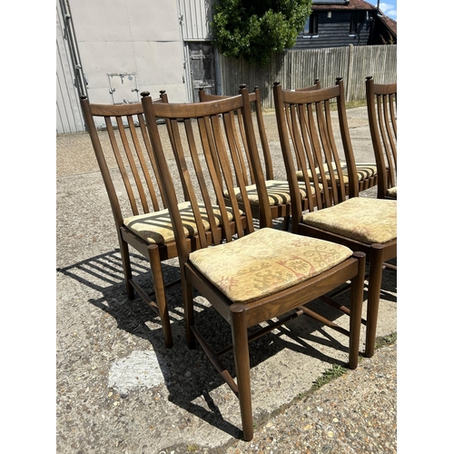 362 - A set of six ercol golden dawn dining chairs