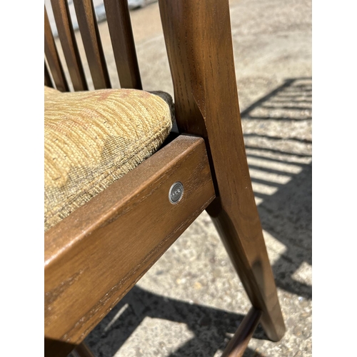 362 - A set of six ercol golden dawn dining chairs