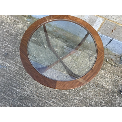 85 - A mid century g plan teak Astro coffee table