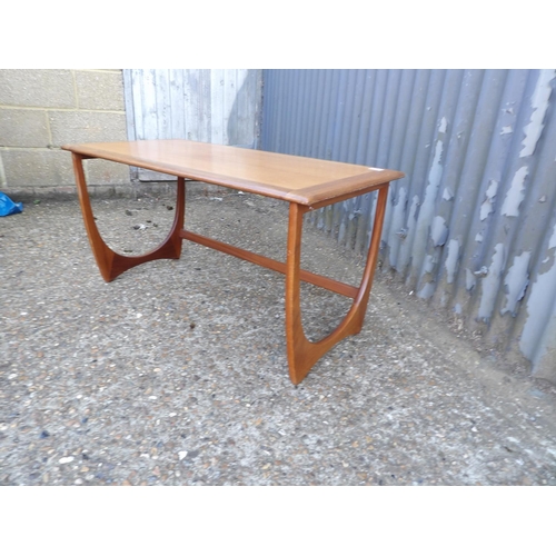 121 - A g plan teak coffee table