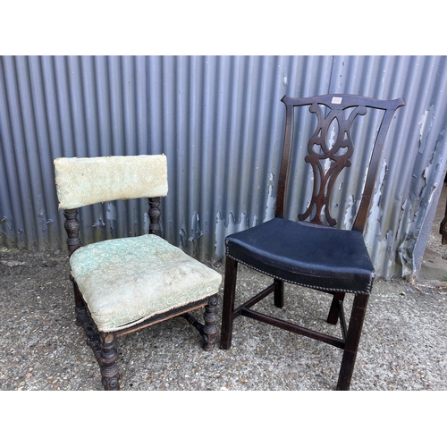 237 - Two antique chairs