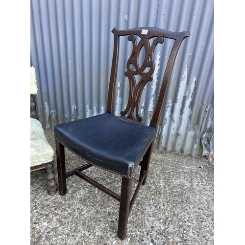 237 - Two antique chairs