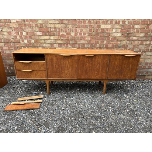 45a - A McIntosh teak cocktail sideboard (one drawer AF)