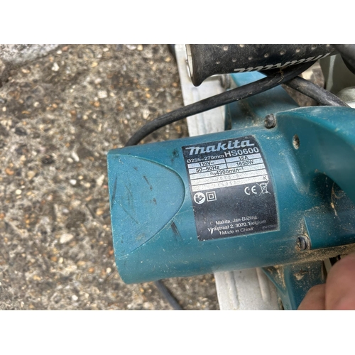 507 - Two Makita 110v circular saws